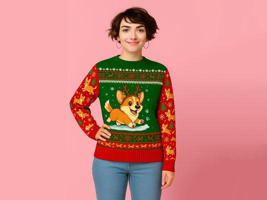 Why Corgi Ugly Sweaters Are the Cutest Trend This Holiday