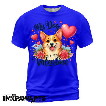 Corgi Valentine T-Shirt The Perfect Gift for Every Dog Lover