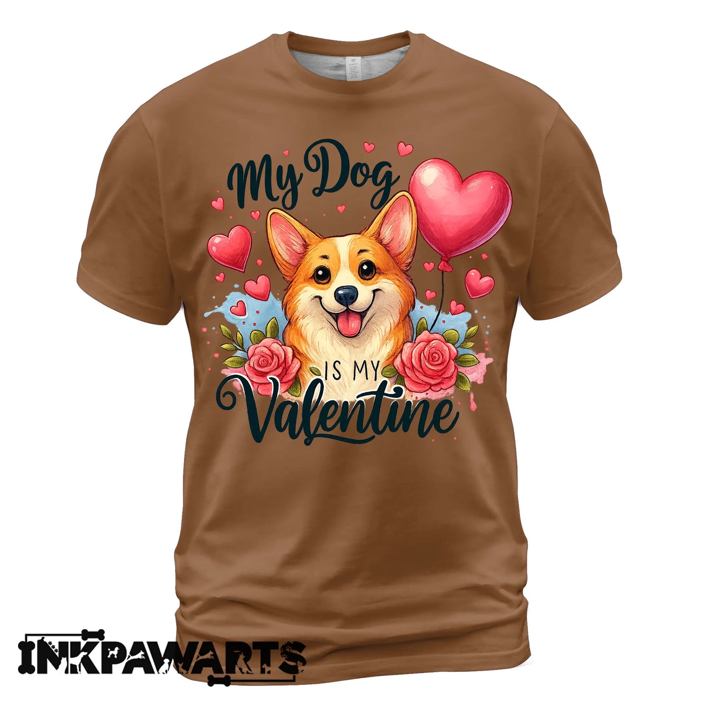 Corgi Valentine T-Shirt The Perfect Gift for Every Dog Lover