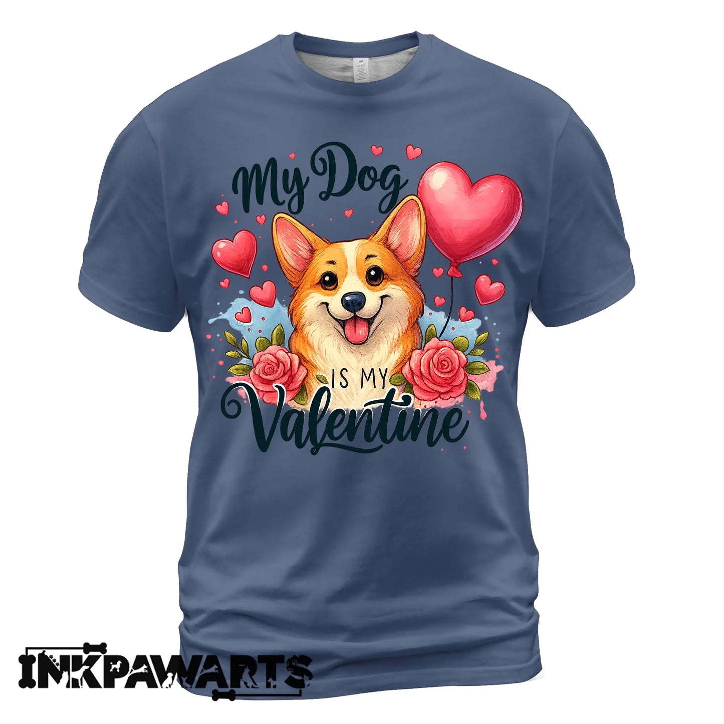 Corgi Valentine T-Shirt The Perfect Gift for Every Dog Lover
