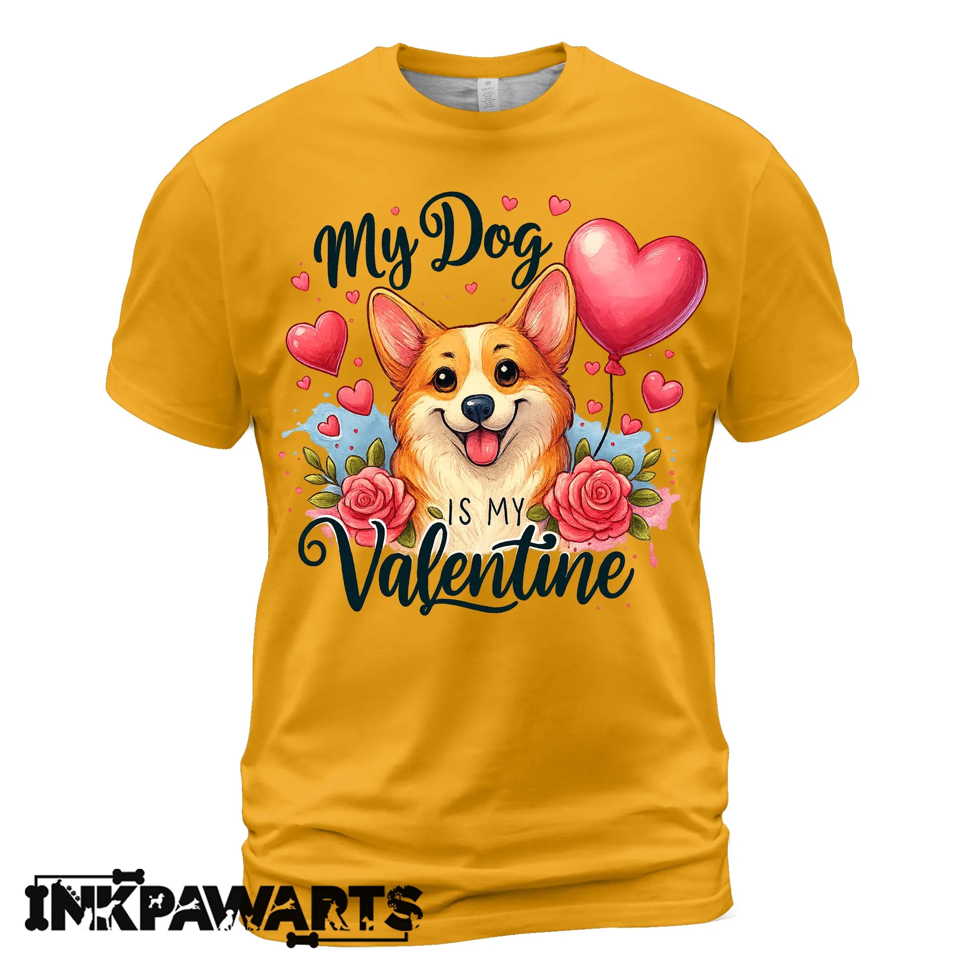 Corgi Valentine T-Shirt The Perfect Gift for Every Dog Lover