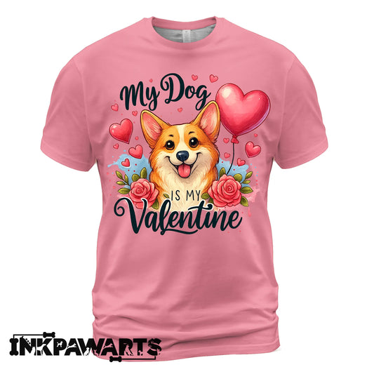 Corgi Valentine T-Shirt The Perfect Gift for Every Dog Lover