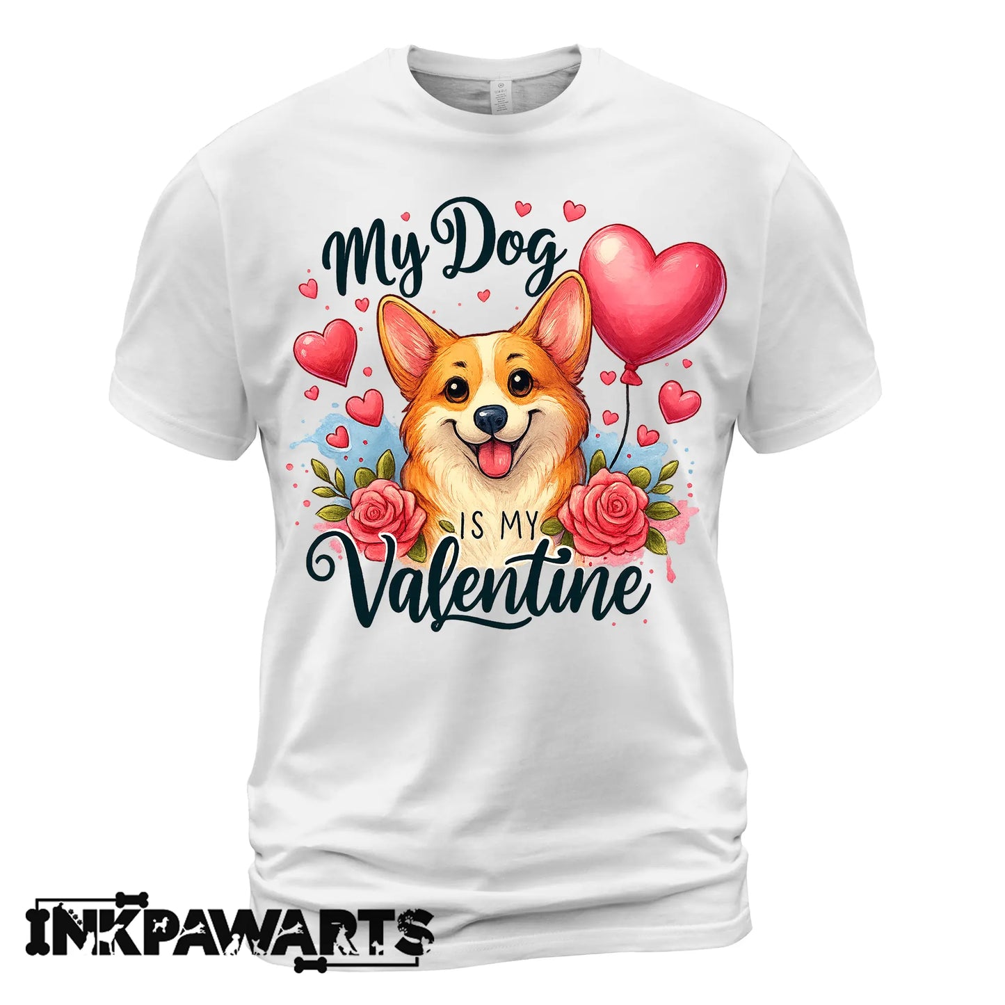 Corgi Valentine T-Shirt The Perfect Gift for Every Dog Lover