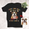 Dog Shirts Best Dog Dad Ever Certified By Your Dog Father's Day T-Shirt Gift For Dad