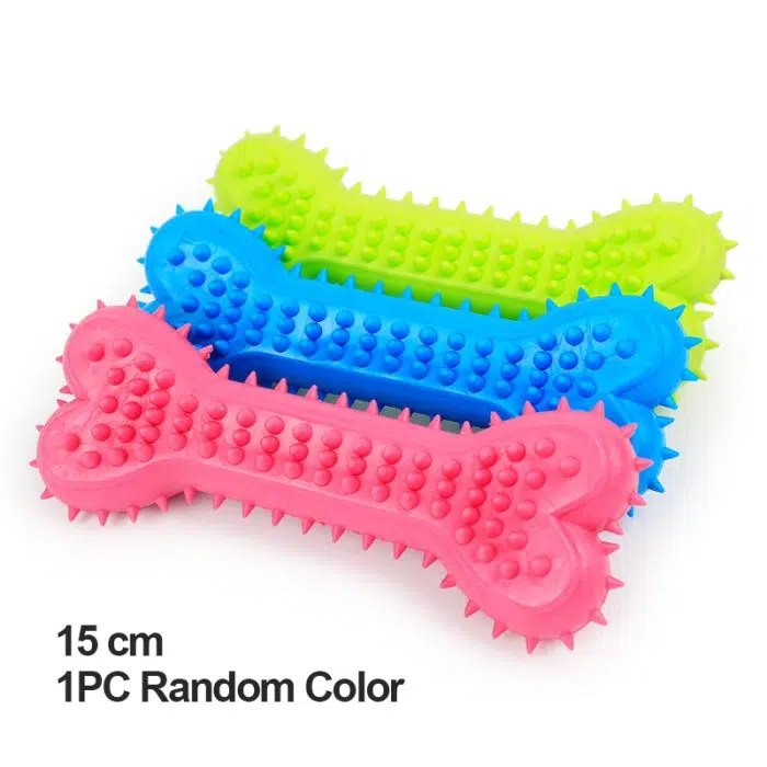 Pets Toys for Small Dogs Rubber Resistance To Bite Dog Toy Teeth Cleaning Chew