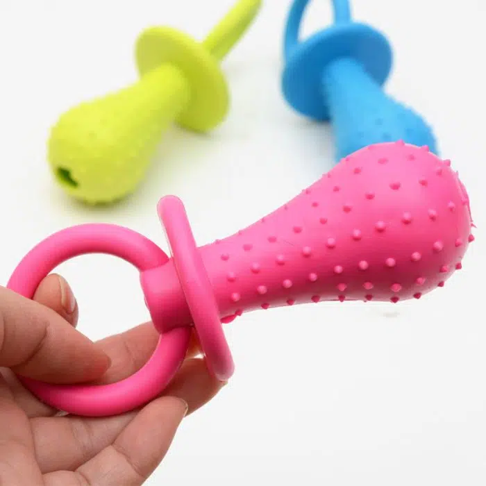 Pets Toys for Small Dogs Rubber Resistance To Bite Dog Toy Teeth Cleaning Chew