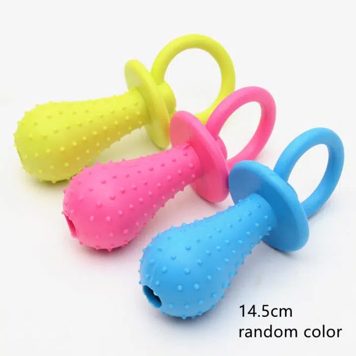 Pets Toys for Small Dogs Rubber Resistance To Bite Dog Toy Teeth Cleaning Chew