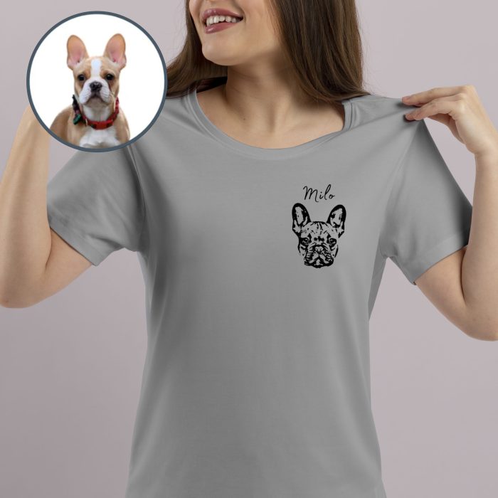 Dog Shirts Personalized Custom Pet Shirt Pet Photo Name, Dog t shirts