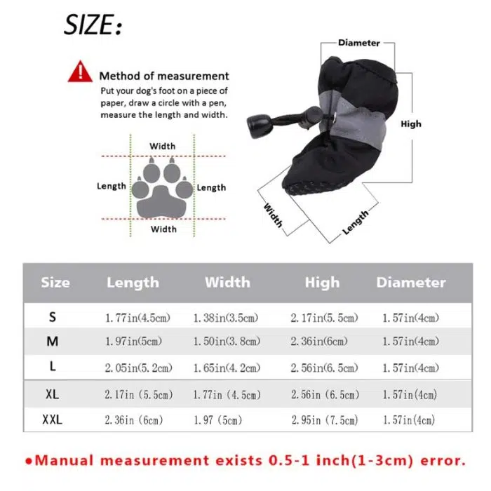 Pets shoes Antiskid Puppy Shoes Pet Protection Soft-soled - Image 17