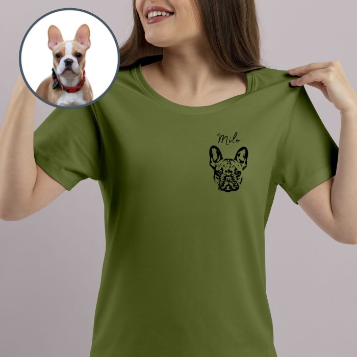 Dog Shirts Personalized Custom Pet Shirt Pet Photo Name, Dog t shirts
