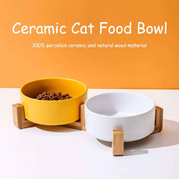 Dog Bowl Ceramic Pet Food INK34361