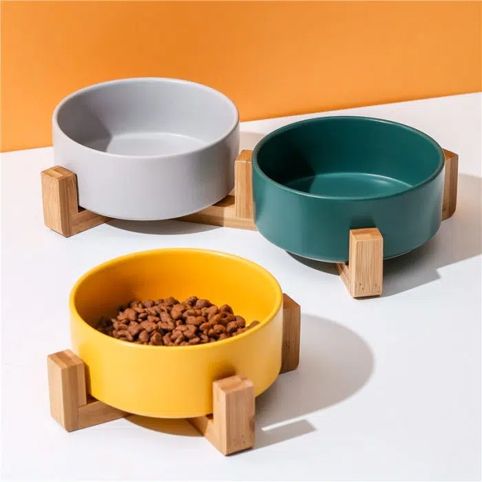 Dog Bowl Ceramic Pet Food INK34361