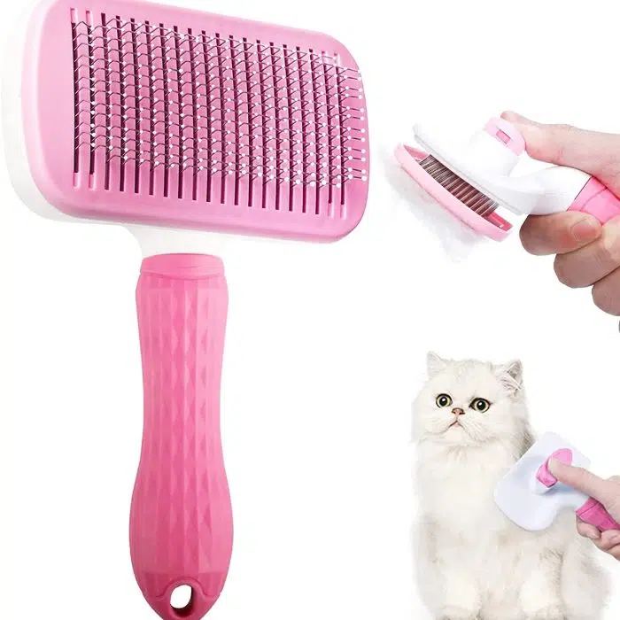 Dog Hair Remover Comb Cat Dog Hair Grooming And Care Brush For Long Hair Dog Pet Removes Hairs Cleaning Bath Brush Dog Supplies