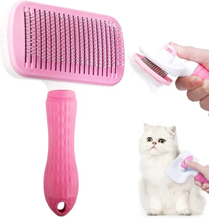 Dog Hair Remover Comb Cat Dog Hair Grooming And Care Brush For Long Hair Dog Pet Removes Hairs Cleaning Bath Brush Dog Supplies