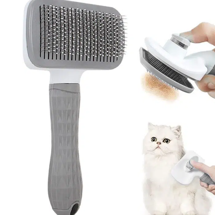 Dog Hair Remover Comb Cat Dog Hair Grooming And Care Brush For Long Hair Dog Pet Removes Hairs Cleaning Bath Brush Dog Supplies