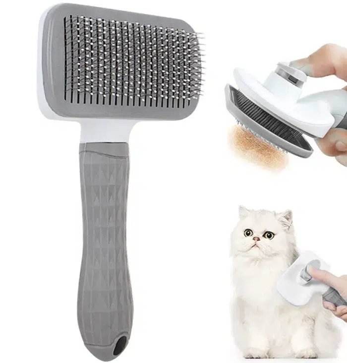 Dog Hair Remover Comb Cat Dog Hair Grooming And Care Brush For Long Hair Dog Pet Removes Hairs Cleaning Bath Brush Dog Supplies