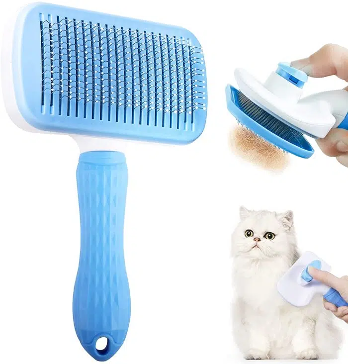 Dog Hair Remover Comb Cat Dog Hair Grooming And Care Brush For Long Hair Dog Pet Removes Hairs Cleaning Bath Brush Dog Supplies