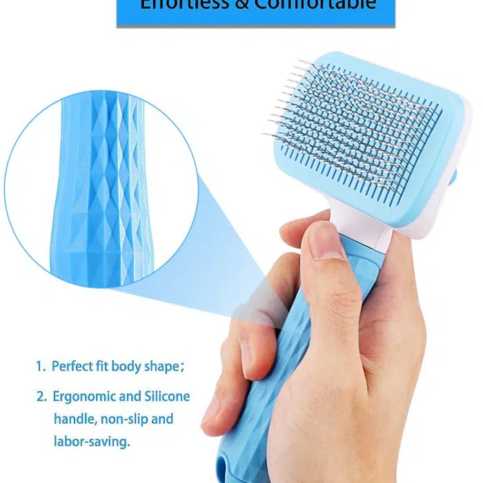 Dog Hair Remover Comb Cat Dog Hair Grooming And Care Brush For Long Hair Dog Pet Removes Hairs Cleaning Bath Brush Dog Supplies