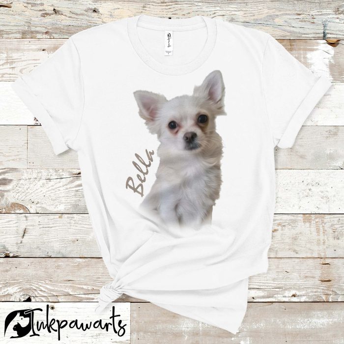 Custom dog tshirt Personalized Custom Pet Shirt Pet Photo Name, Dog t shirts, Unisex Dog Shirt