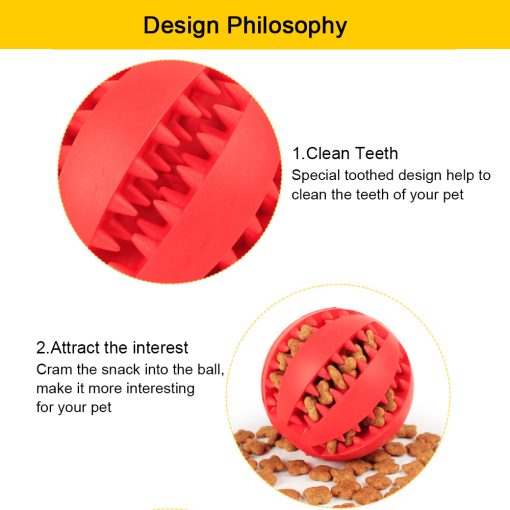 Pets Toys Toys for Dogs Rubber Dog Ball