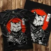 Cat Shirt Samurai Warriors