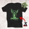 Custom Dog T Shirt Spooky But Cute Halloween Shirt
