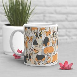 Dog Mug Corgi Coffee Mug, Cute Corgi Gift, Dog Lover
