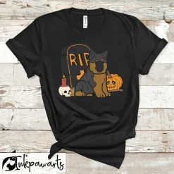 Dog T Shirt Cute German Shepherd Halloween dog for Halloween German Shepherd lovers