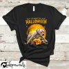 Dog T Shirt Happy Halloween Pitbull Dog Pumpkin Costumes