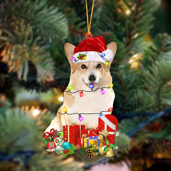 Corgi Christmas Ornament Corgi-Dog Be Christmas Tree Hanging Ornament
