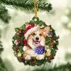 Corgi Christmas Ornament Godmerch- Corgi and Christmas gift for her gift for him gift for Corgi lover ornament