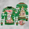 Corgi Dog Christmas Sweater Corgi Dog Bells Christmas Ugly Christmas Sweater
