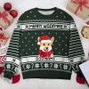 Corgi Dog Christmas Sweater Corgi Merry Woofmas Personalized Sweater, Dog Ugly Christmas Sweater