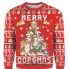 Corgi Dog Christmas Sweater Funny Corgi Merry Corgmas Ugly Christmas Sweater