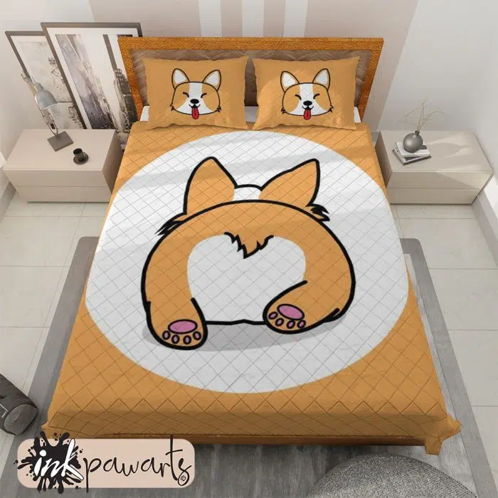 Corgi Cute Butt I Love You Corgi Bedding Set