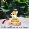 Corgi Shape Acrylic Plaque Corgi i Love You