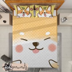 Corgi Smiling Corgi Bedding Set