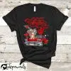 Corgi Valentine T-Shirts My Corgi Is My Valentine Corgi On Red Truck Dog Lover