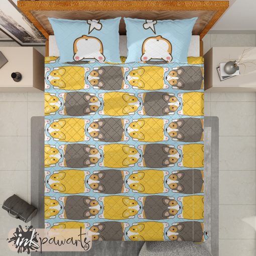 Butt Cute Corgi Bedding Set 3