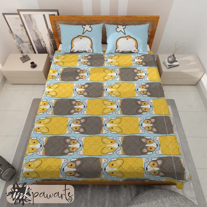 Butt Cute Corgi Bedding Set