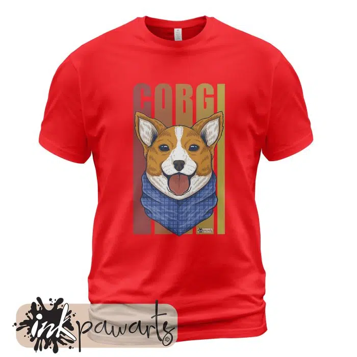 Corgi T-Shirt Red