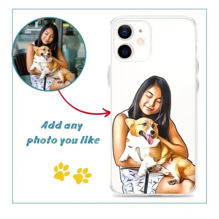 Personalized Custom Picture Photo Image Phone Case Corgi Phone Case - Gift for Dog Lovers