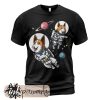 Space Corgi Dog Astronauts T-Shirt