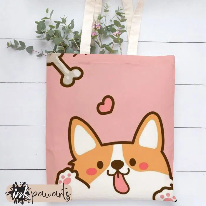 Corgi Tote Bag Corgi Cute