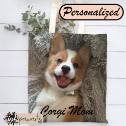 Corgi Tote Bag Corgi Mom Personalized