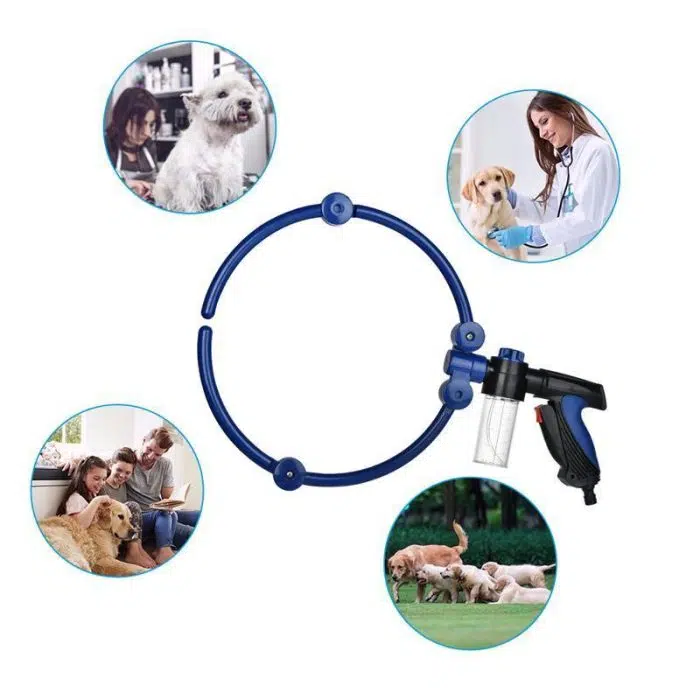 Cleaner Shower Tool Kit Pets Degree Pet Washer 360 Degree