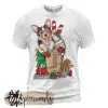 Corgi t shirt Merry Christmas