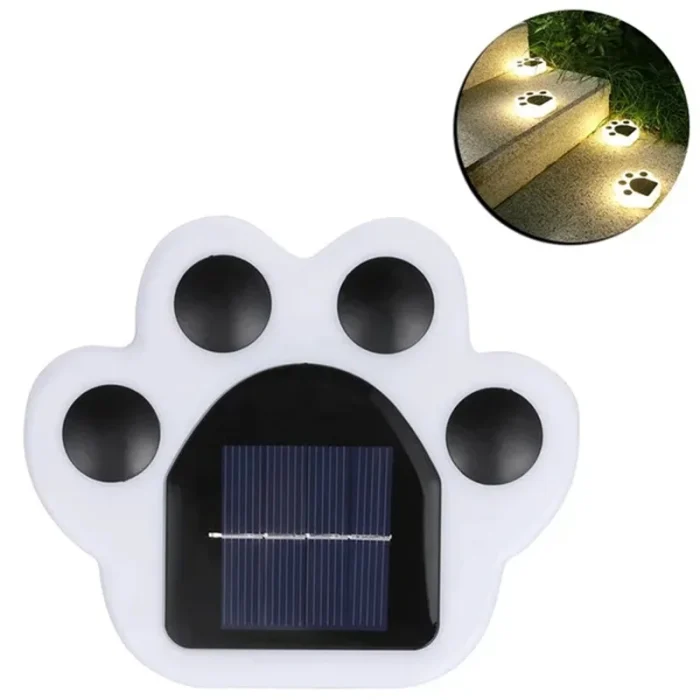 Solar Garden Light Paw Pet