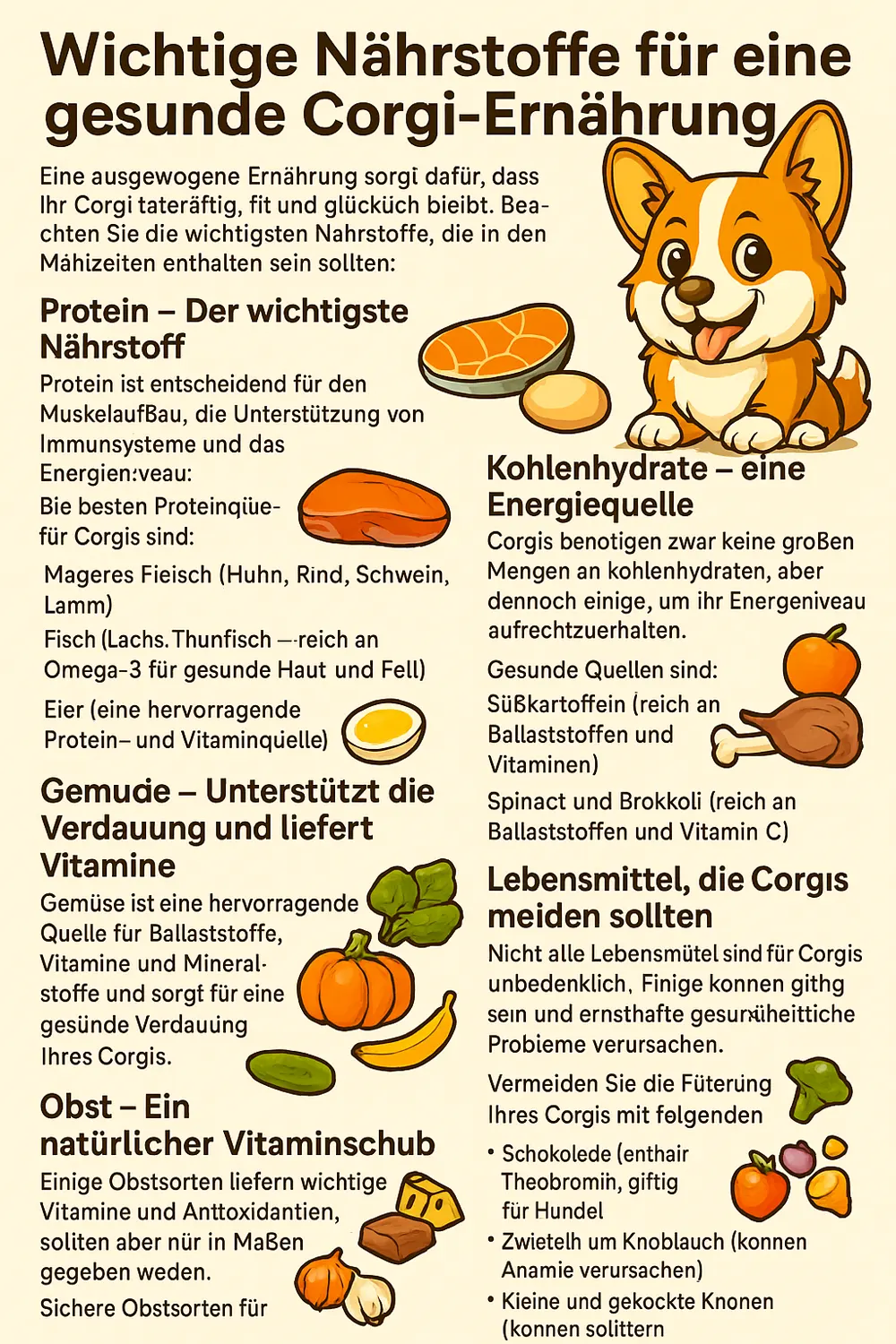 Was essen Corgis? Der ultimative Ernährungsleitfaden für Ihren Corgi