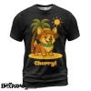 Corgi Sommer T-Shirt – Personalisierbares Tropen-Shirt für Hundefans